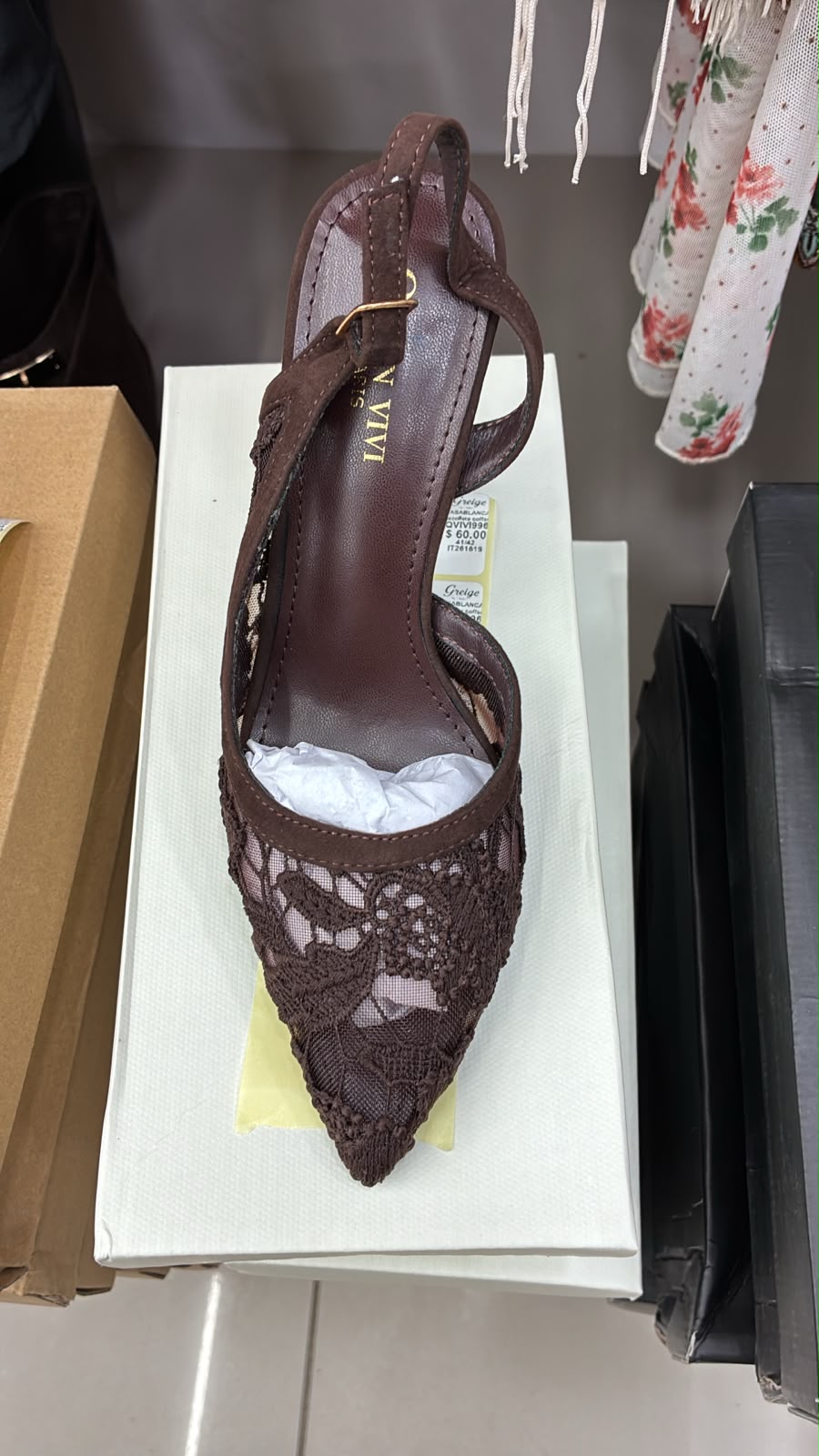 IT26-1614 IT decollete QVIVI996 COFFEE