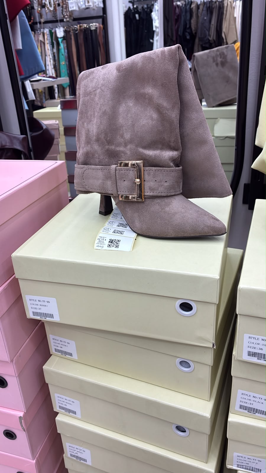 IT26-1680 IT boot YY99 KHAKI