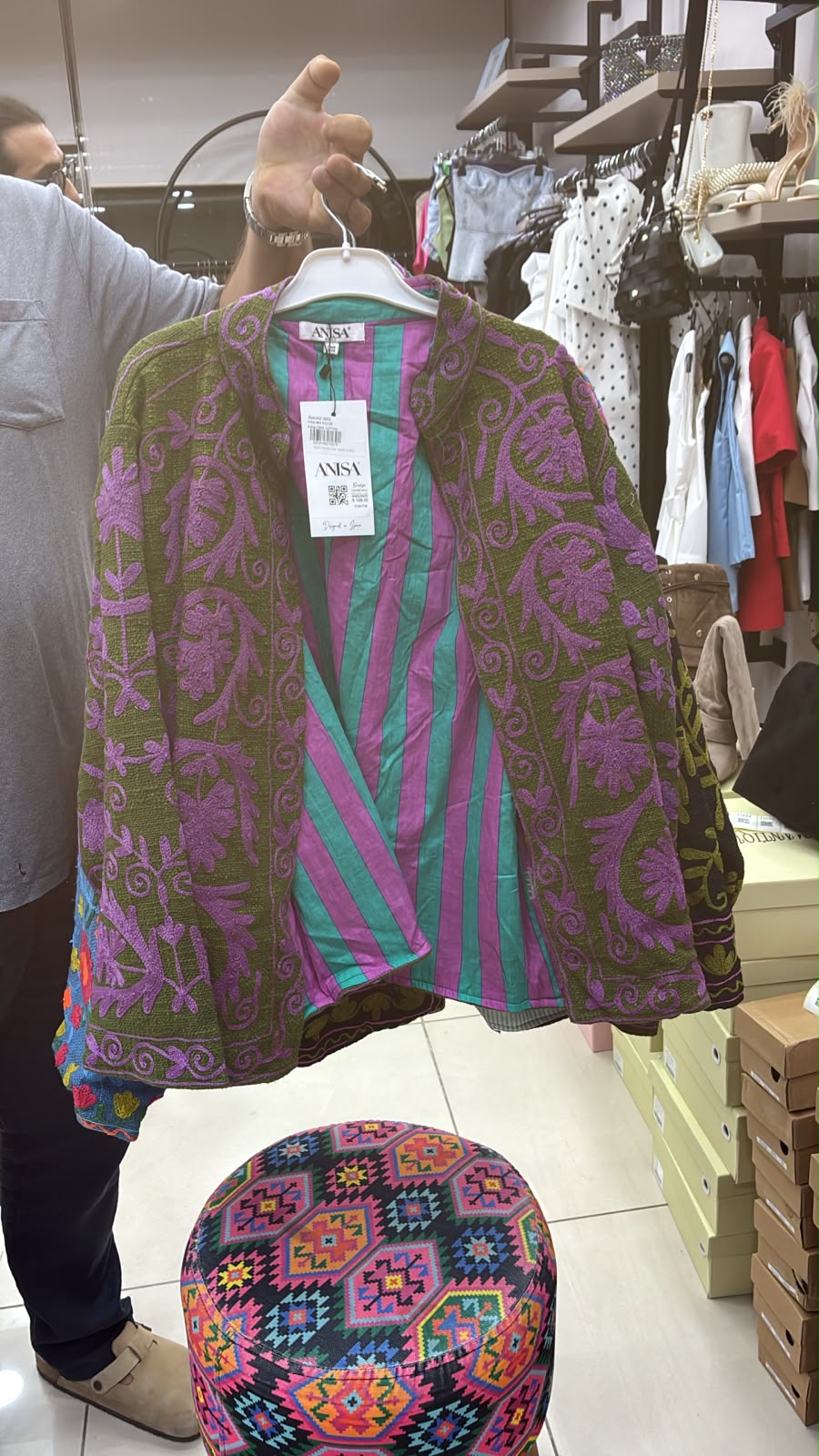 IT26-1728 IT cotton garment ANS26003 MIX COLOR