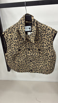 IT26-1764 IT gilet DR8538 LEOPARD