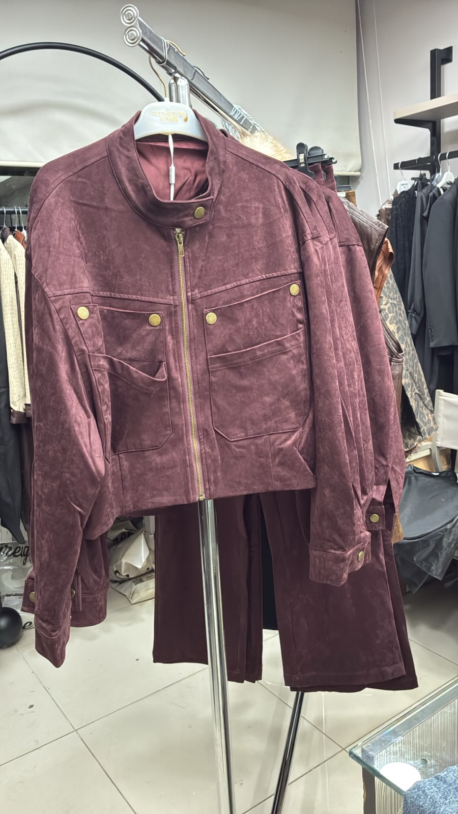IT26-1786 IT giacca Pk9353gc VINO