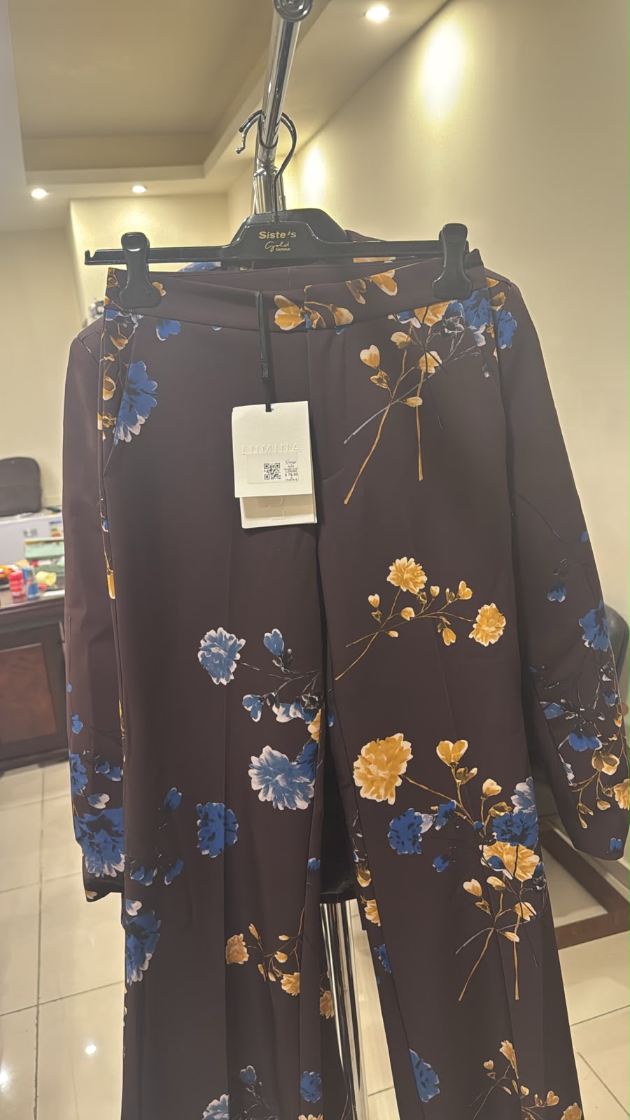 IT26-1918 IT pantaloni LD6084 GRIGIO