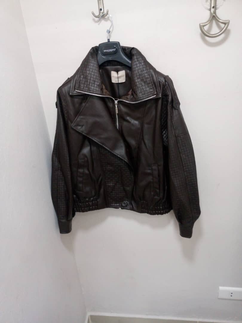 IT26-2121 IT short jacket CFC0130533 BROWN