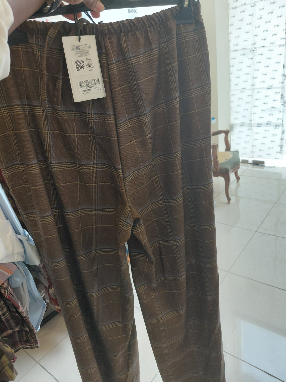IT pantalone scozzese A26SG213