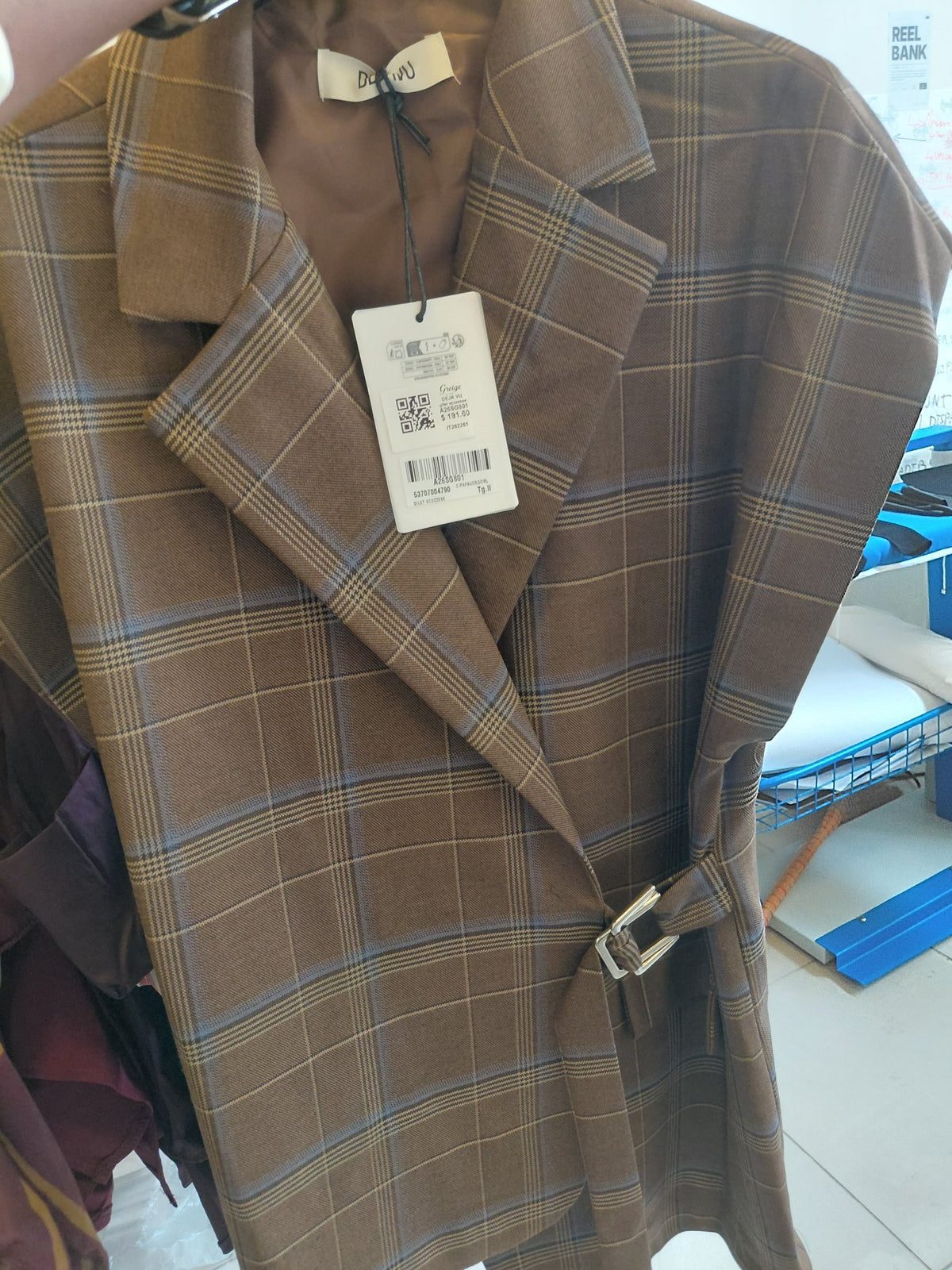 IT gilet scozzese A26SG801