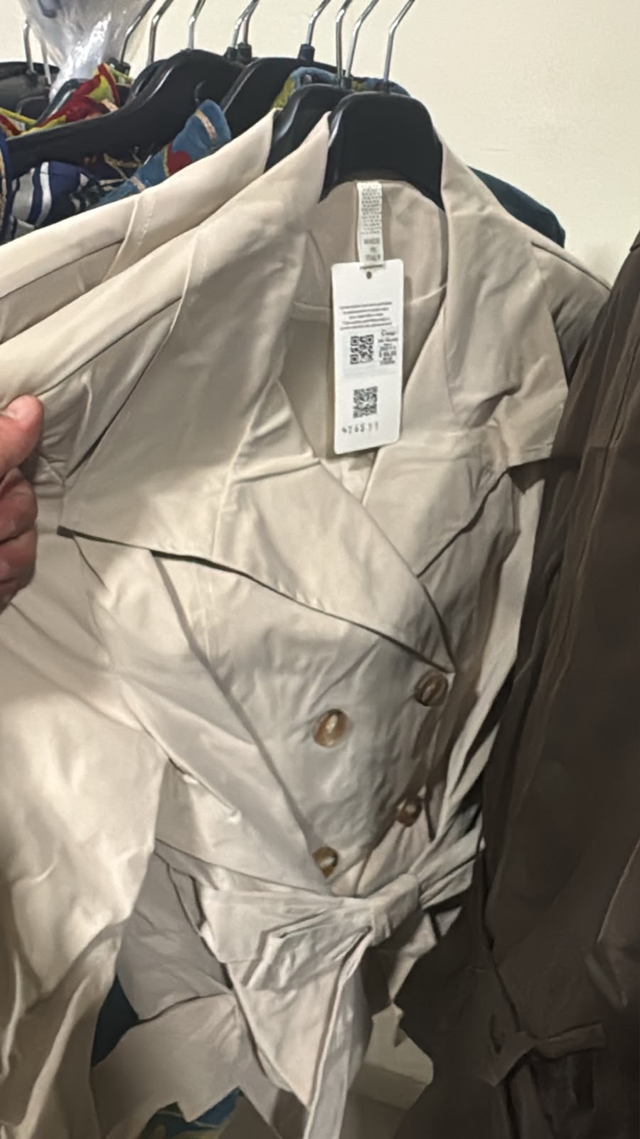 IT26-2508 IT trench 26511-1 BEIGE