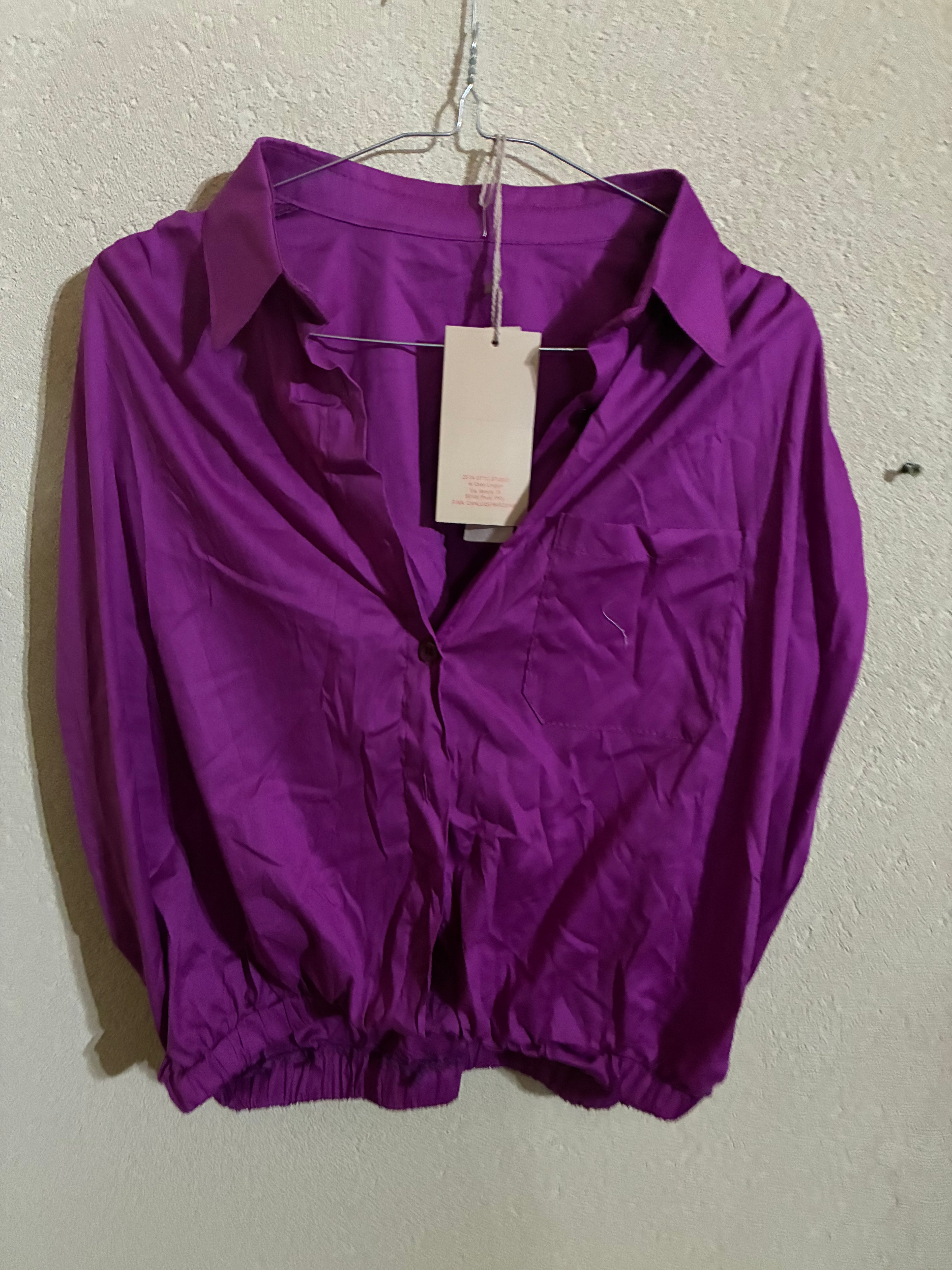 Shirt - Zetaotto - One Size - Violet - IT26-JUN-HC0004