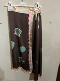 Skirt Pareo - Wiya - One Size - Brown - IT26-JUN-HC0027