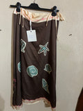 Skirt Pareo - Wiya - One Size - Brown - IT26-JUN-HC0028