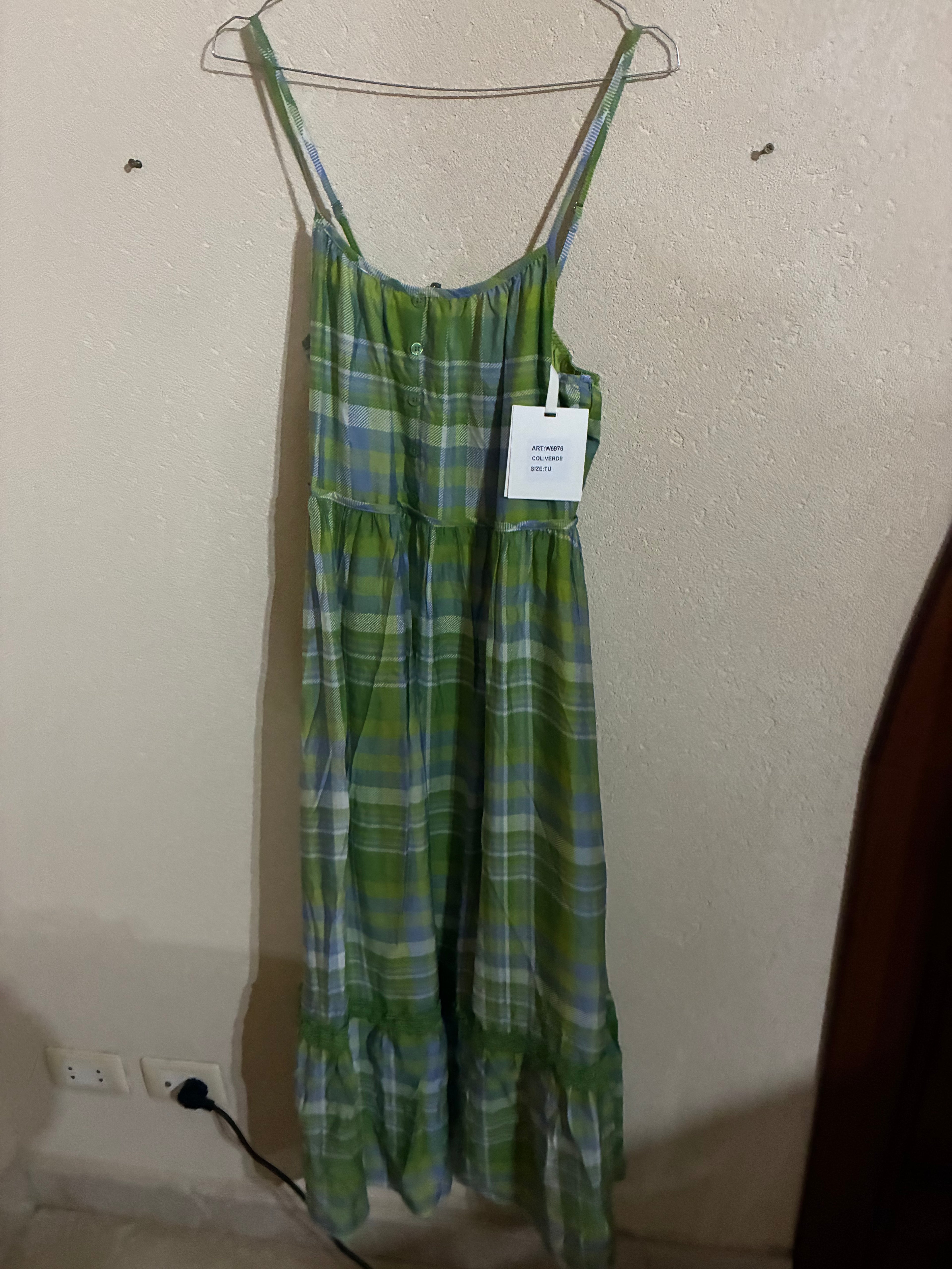 Dress - Wiya - One Size - Green - IT26-JUN-HC0034