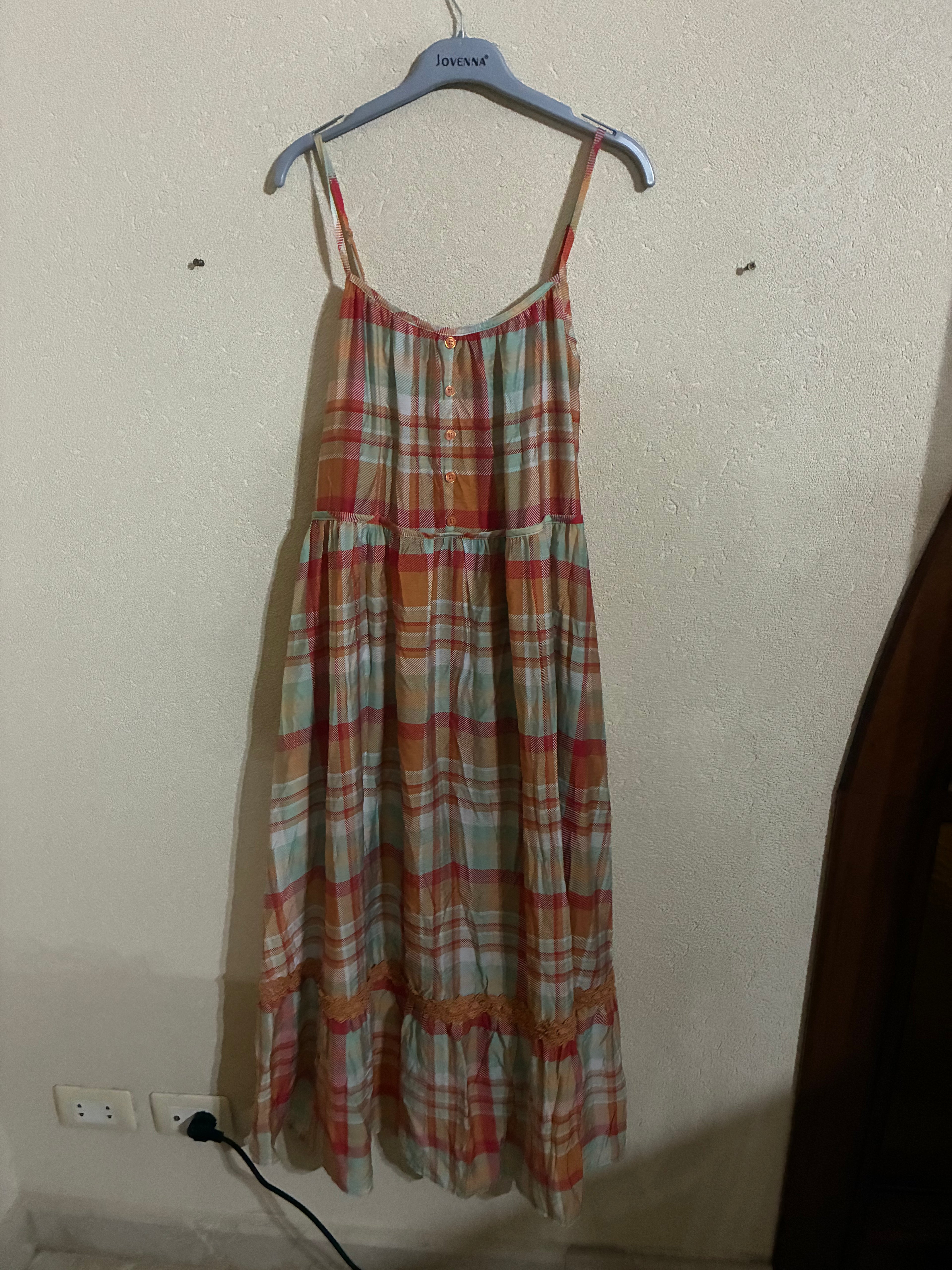 Dress - Wiya - One Size - Red orange - IT26-JUN-HC0038