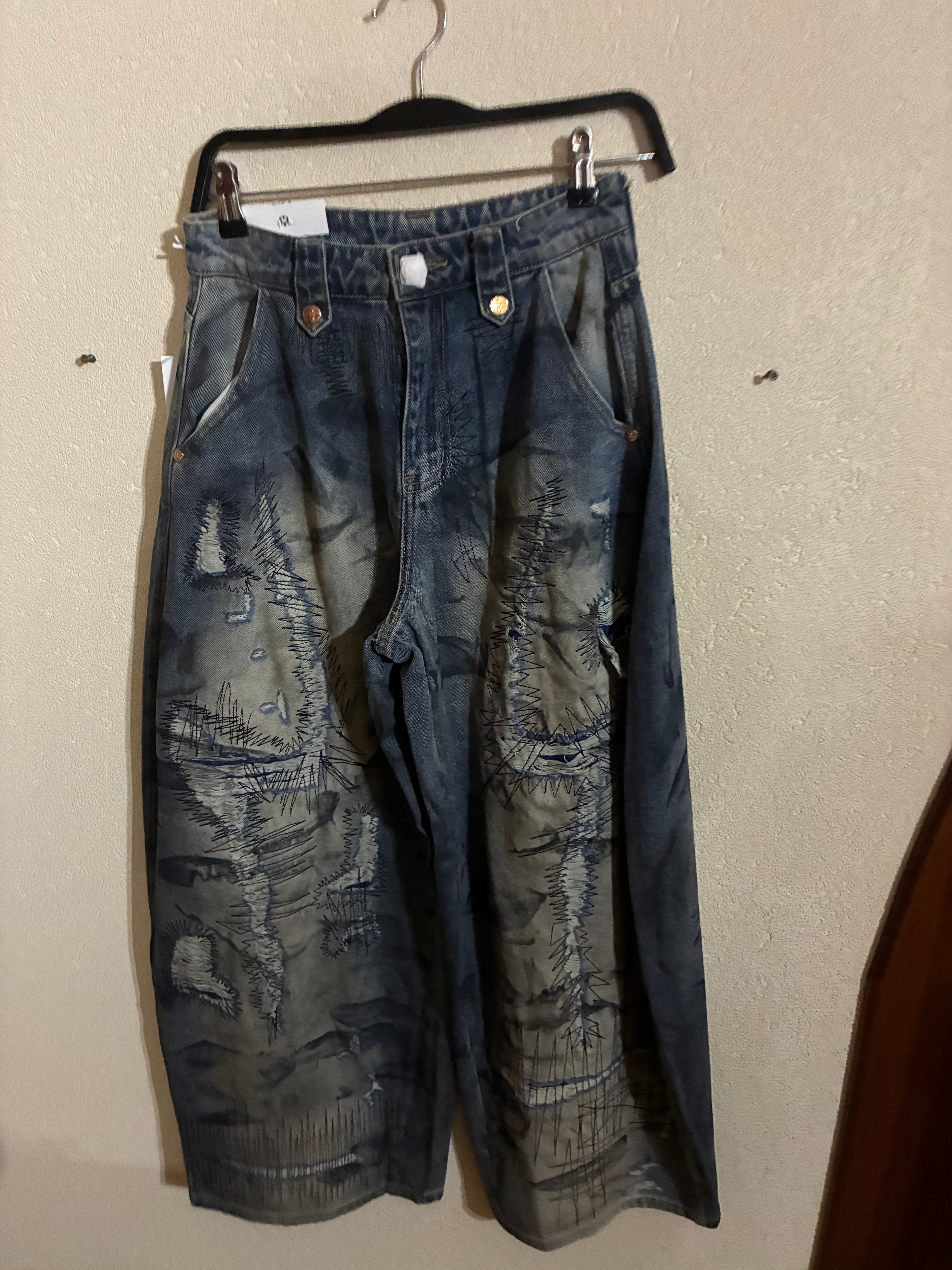 Jeans - HY Miss BonBon - Small - Bleu Dark Grey - IT26-JUN-HC0040