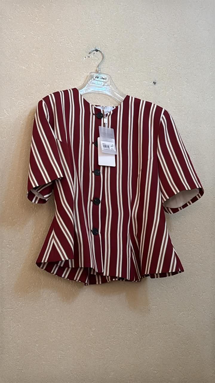 IT26-JUN-SH0332 Jacket - Burgundy (26BS213)