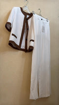 IT26-JUN-SH0334 Co-ord Set - Cream (26CS188)