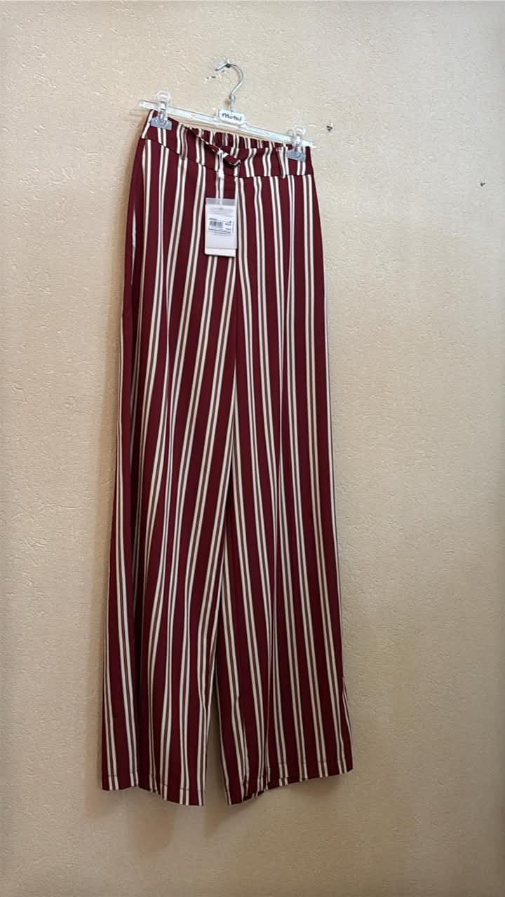 IT26-JUN-SH0339 Trousers - Burgundy (26PS209)