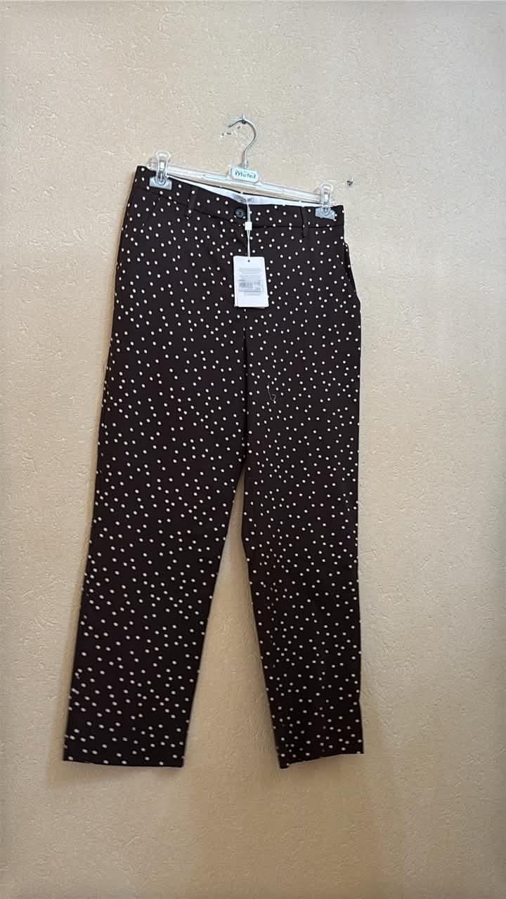 IT26-JUN-SH0346 Trousers - Burgundy (26PS347)