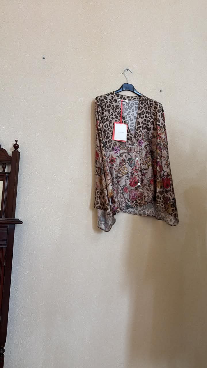 IT26-JUN-SH0547 Shirt - Mocha (LIN-R01681-TOTEM)