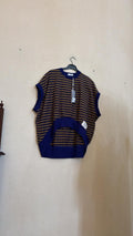 IT26-JUN-SH0553 Knit Top - Navy (VIC-8082624)