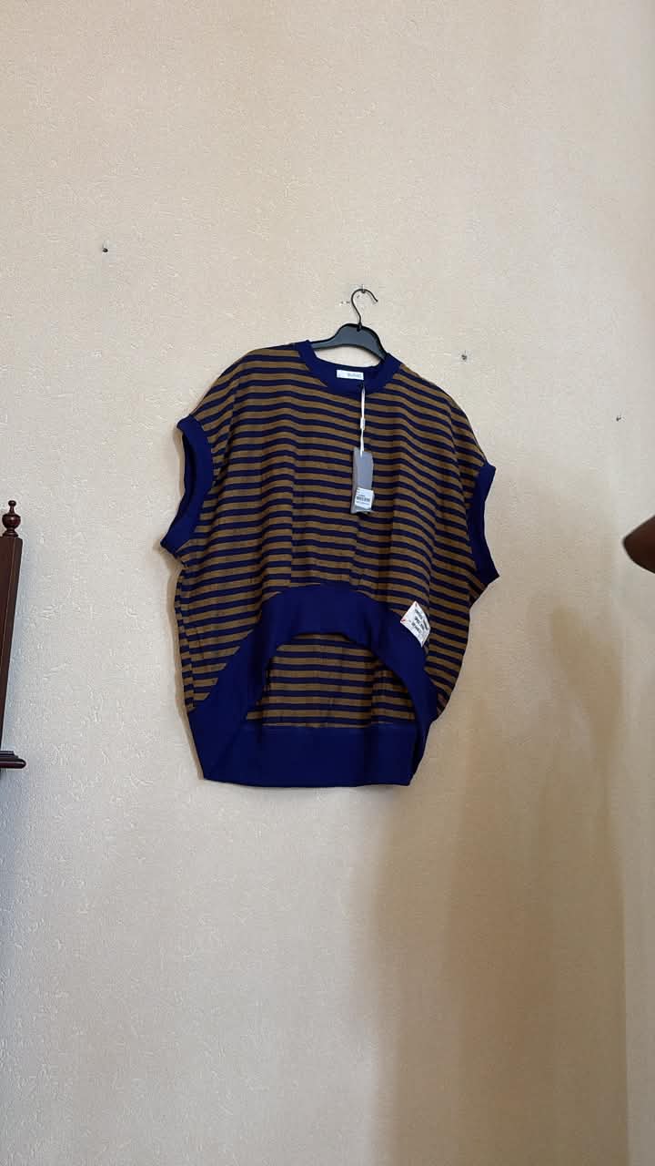 IT26-JUN-SH0554 Knit Top - Navy (VIC-8082624)