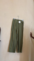 IT26-JUN-SH0557 Trousers - Olive (GIO-MD7418)