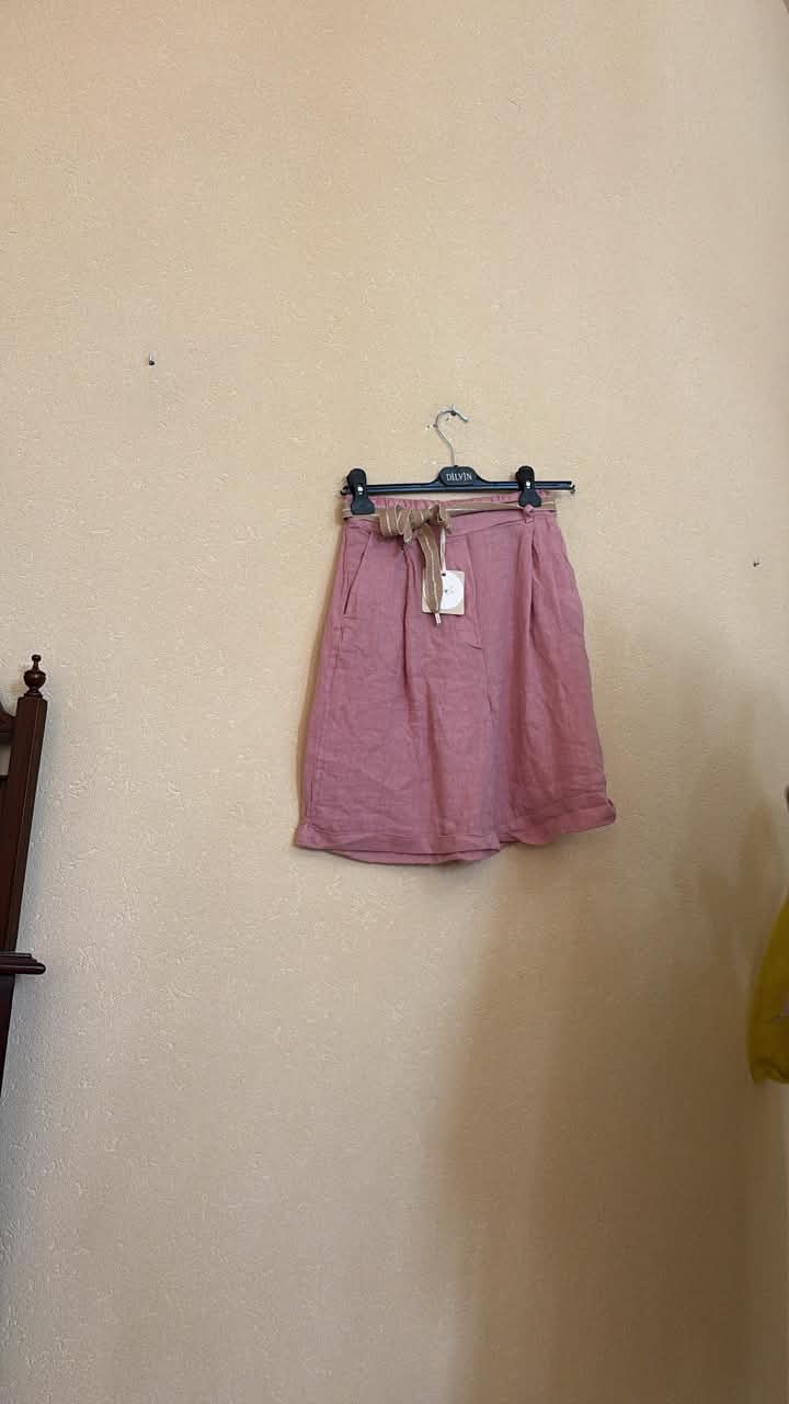 IT26-JUN-SH0565 Shorts - Pink (GIO-P11463)