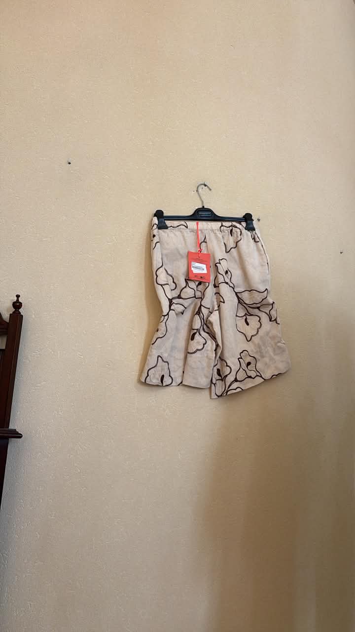 IT26-JUN-SH0566 Shorts - Beige (LIN-G02396-SARA)