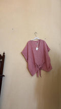 IT26-JUN-SH0569 Knit Top - Pink (GIO-M12609)