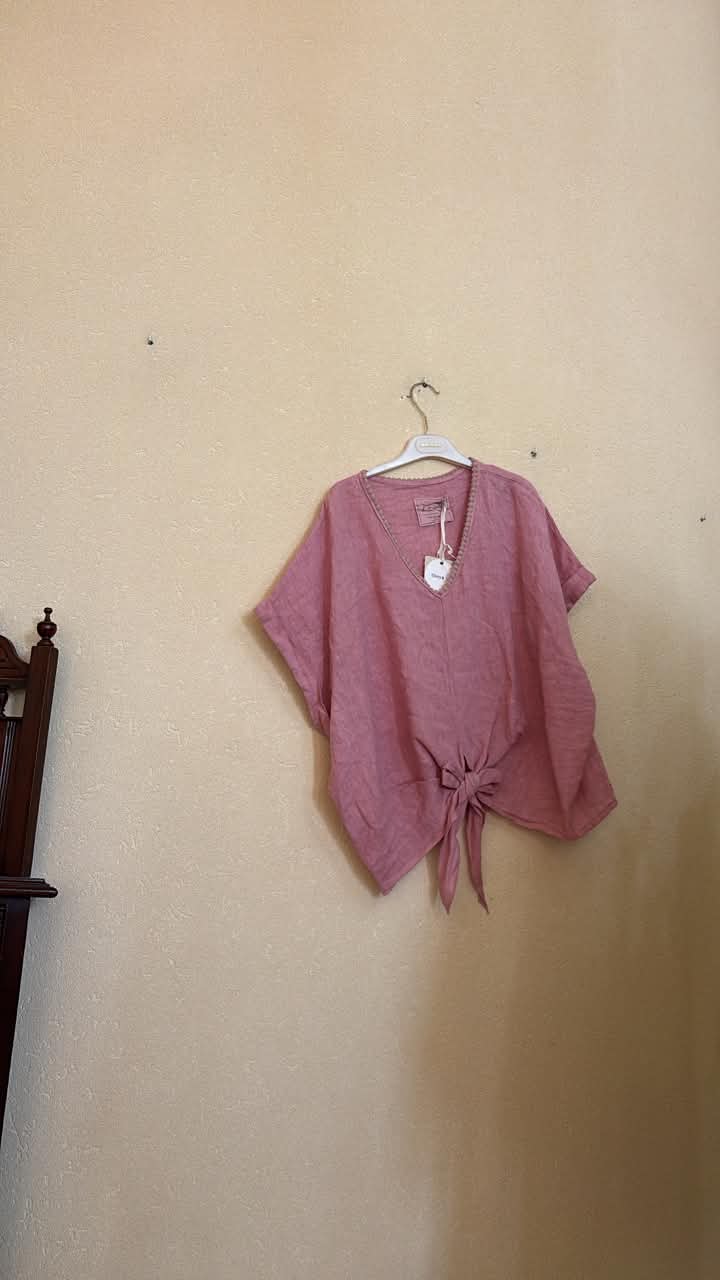IT26-JUN-SH0569 Knit Top - Pink (GIO-M12609)