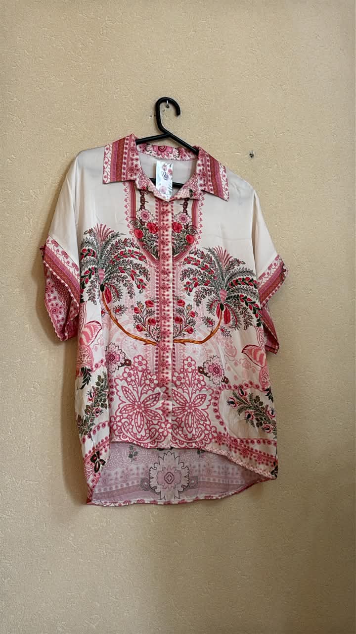 IT26-JUN-SH0602 Blouse - Red (9119)
