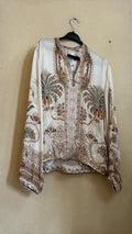 IT26-JUN-SH0605 Blouse - Beige (9160)