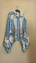 IT26-JUN-SH0627 Cardigan - Blue (8871)