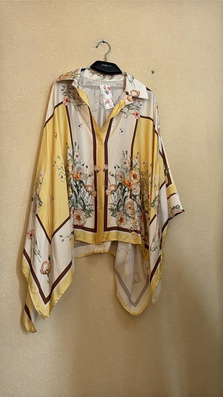 IT26-JUN-SH0630 Cardigan - Yellow (8871)
