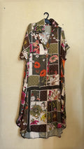 IT26-JUN-SH0647 Dress - Black & White (6673)
