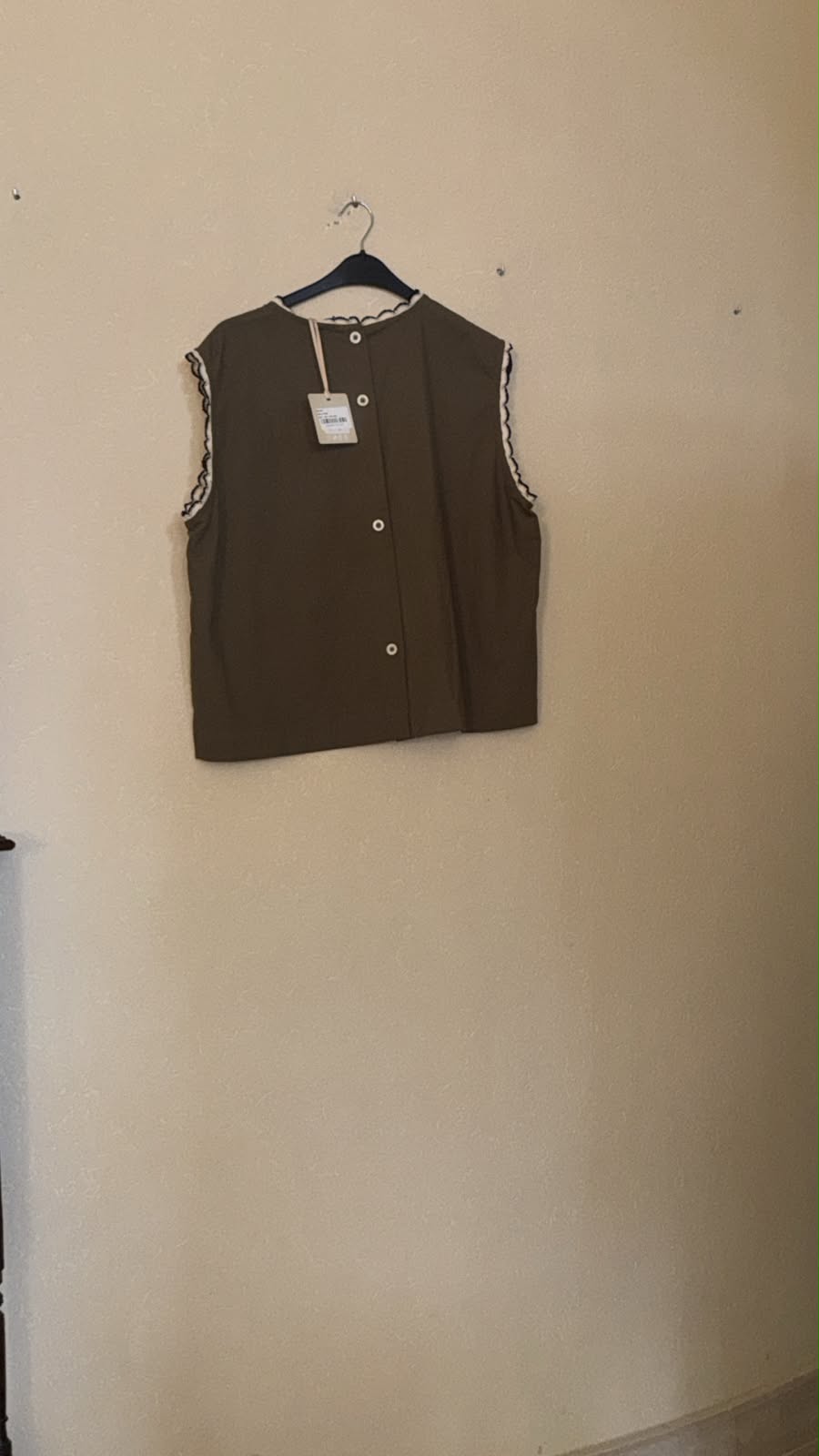 IT26-JUN-SH0929 Vest - Militare (GIO-MD7457)