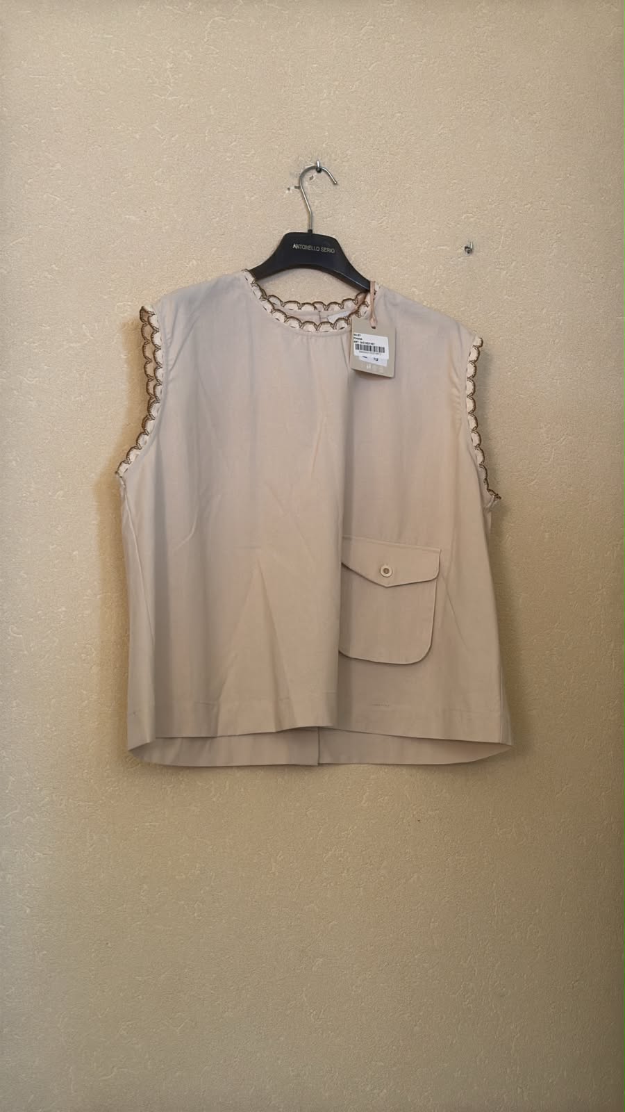 IT26-JUN-SH0932 Vest - Panna (GIO-MD7457)