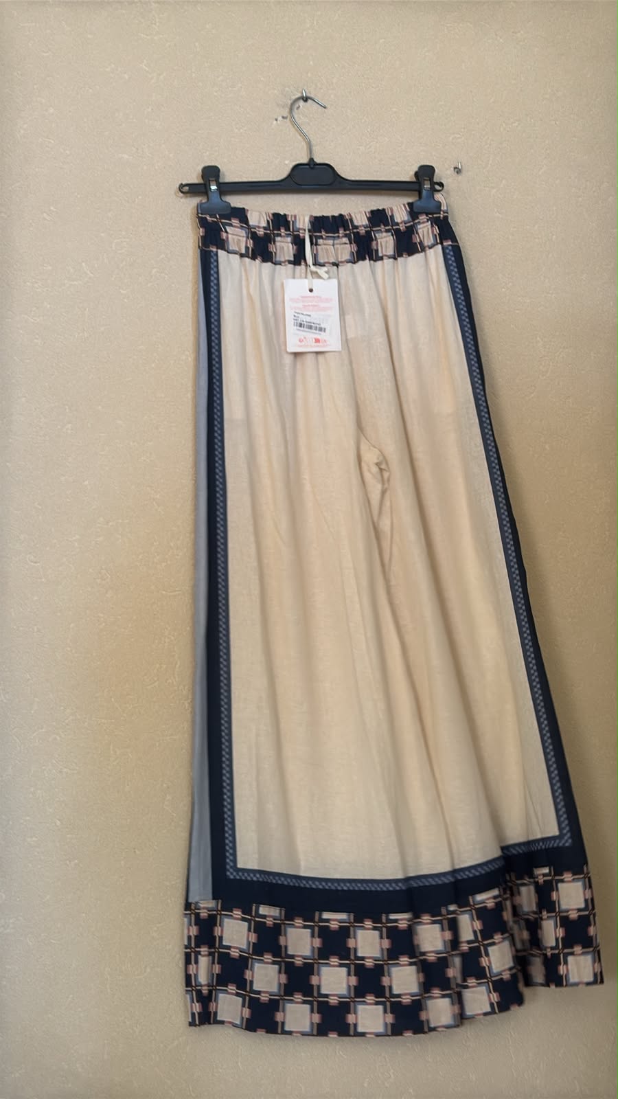 IT26-JUN-SH0942 Trousers - Blu (LIN-G0397-BOHO)