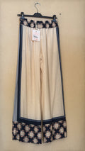 IT26-JUN-SH0943 Trousers - Blu (LIN-G0397-BOHO)