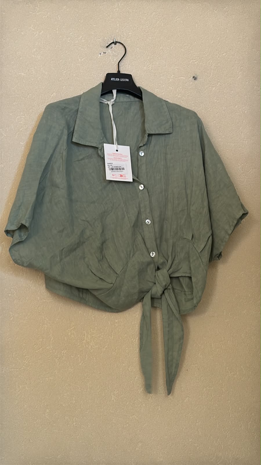 IT26-JUN-SH0956 Shirt - Salvia (LIN-G02993-LINO)