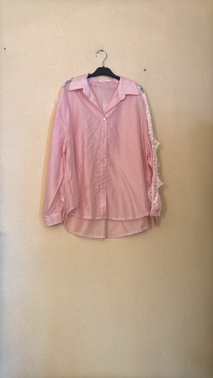 IT26-JUN-SH0965 Shirt - Rosa (LIN-G0373-PEDE)
