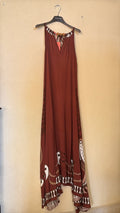 IT26-JUN-SH0977 Dress - Mattone (LIN-G03438-TOTEM)