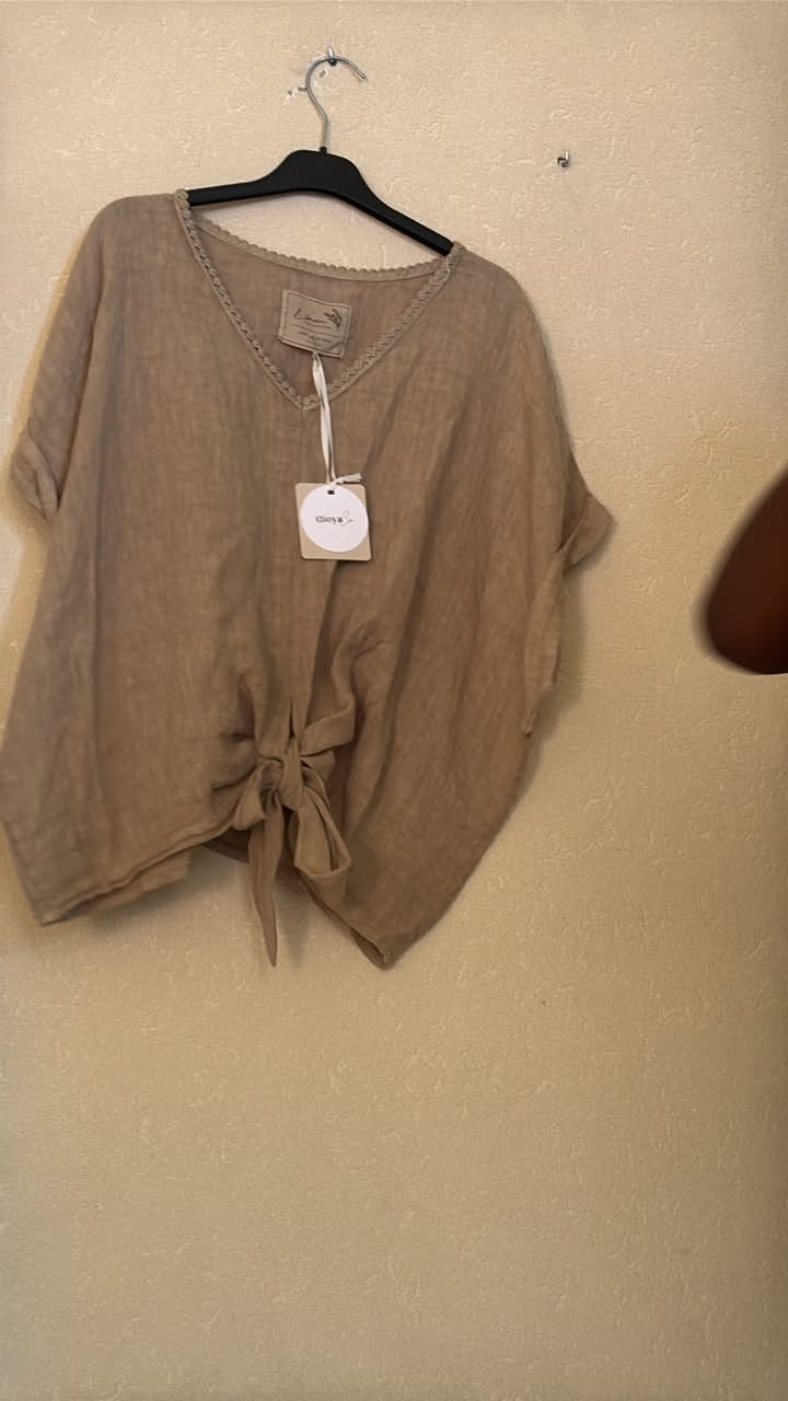 IT26-JUN-SH0991 Knit Top - Safari (GIO-M12609)