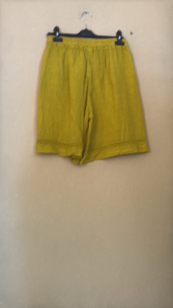 IT26-JUN-SH0994 Shorts - Lemon Grass (GIO-P12773)