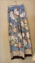 IT26-JUN-SH1002 Trousers - Azzurro (LIN-G1760-CHAIN)