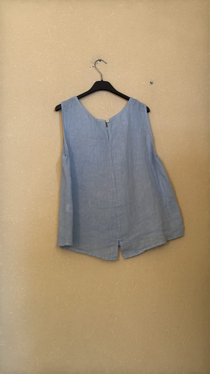 IT26-JUN-SH1012 Tank Top - Sky (GIO-11918-1)