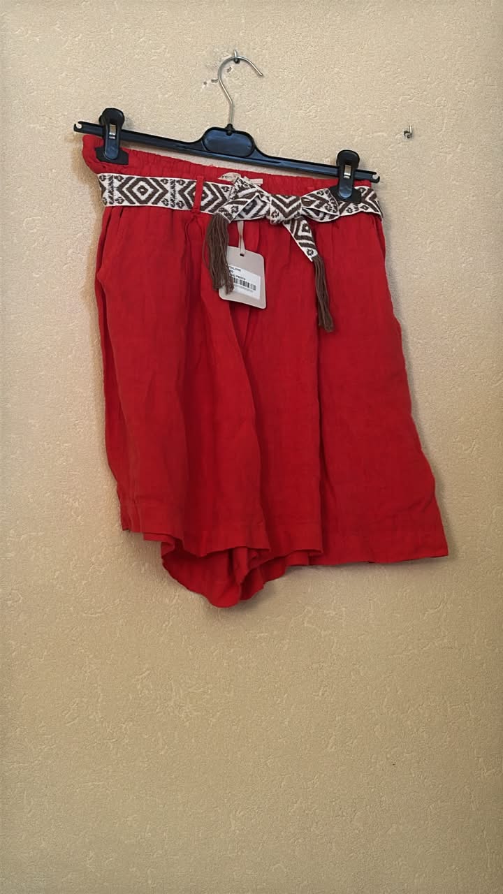 IT26-JUN-SH1015 Trousers - Rosso (GIO-P60310)