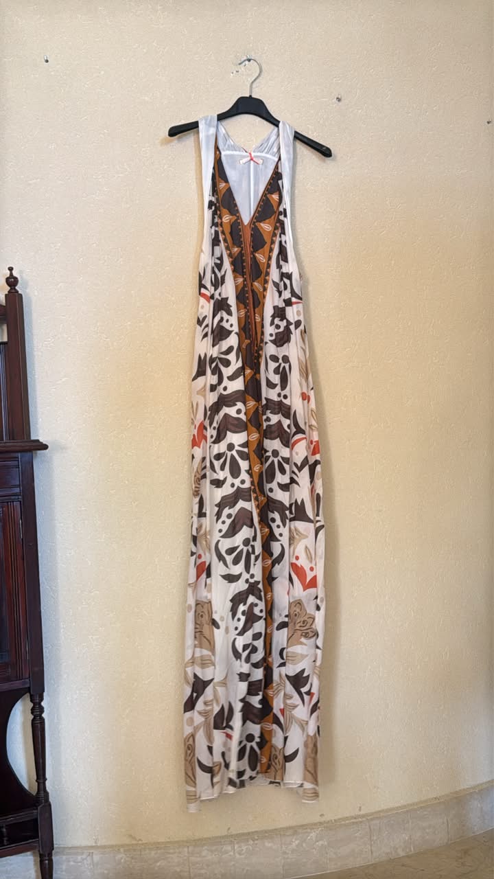 IT26-JUN-SH1020 Dress - Panna (LIN-G01508-MIRA)