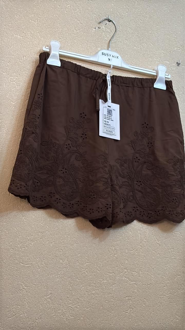 IT26-JUN-SH1051 Shorts - Cioccolato (5574SG18-CI)
