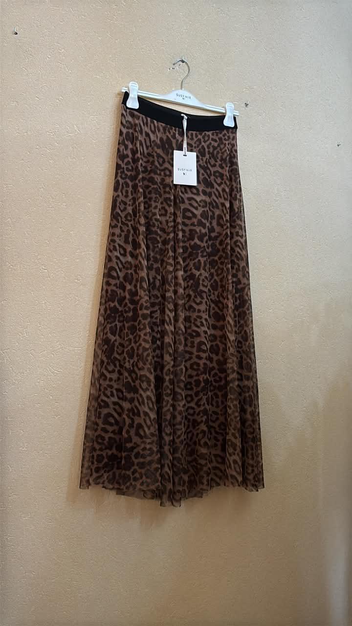 IT26-JUN-SH1071 Maxi Skirt - Maculato (G6812MACU)