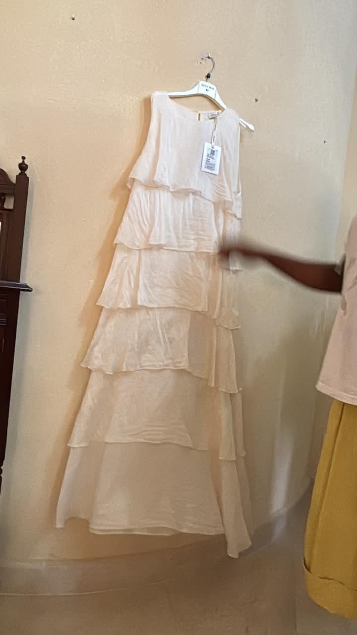 IT26-JUN-SH1090 Maxi Dress - Burro (85101V77-BU)