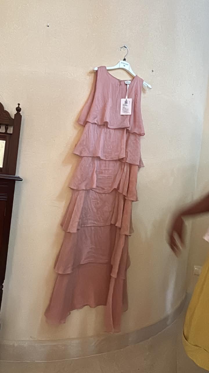 IT26-JUN-SH1092 Maxi Dress - Rosa Phard (85101V77-RO)